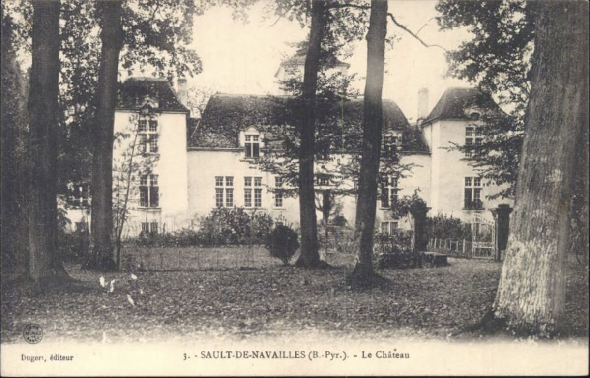 Sault-de-Navailles (B.-Pyr.) : le Château