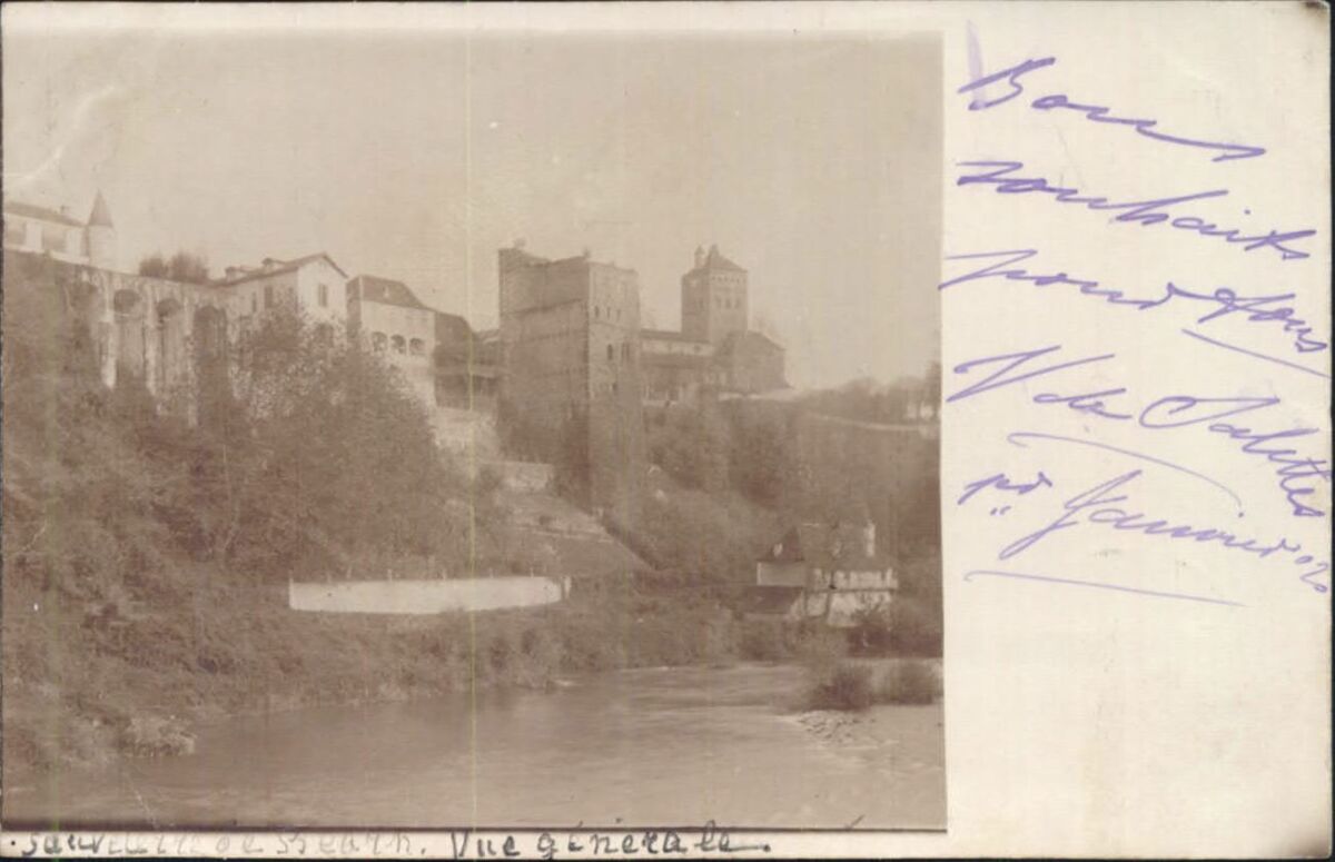 Sauveterre-de-Béarn : Vue générale