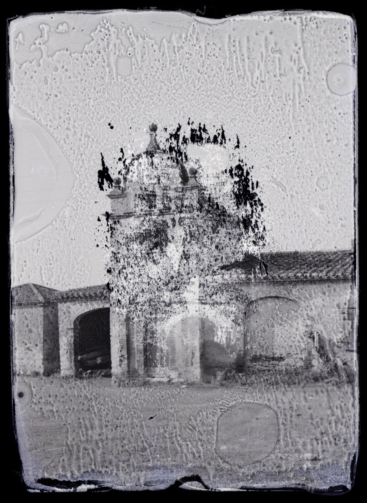 [Château de Rigaud à Trébons-sur-la-Grasse] : [colombier carré, dôme]