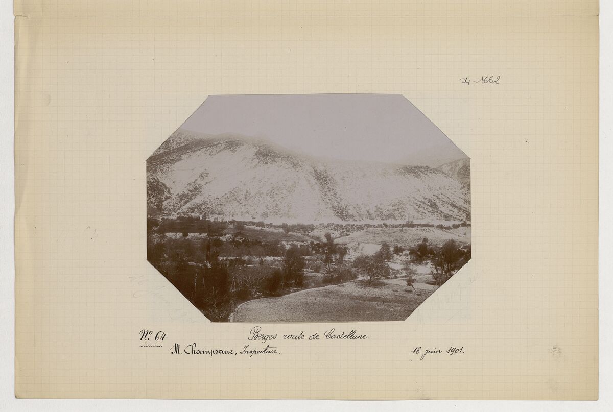 Route de Castellane (berges, ravinements) / Champsaur
