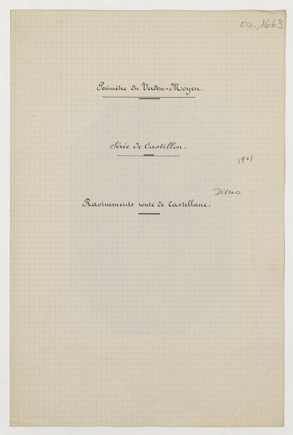 Route de Castellane (berges, ravinements) / Champsaur