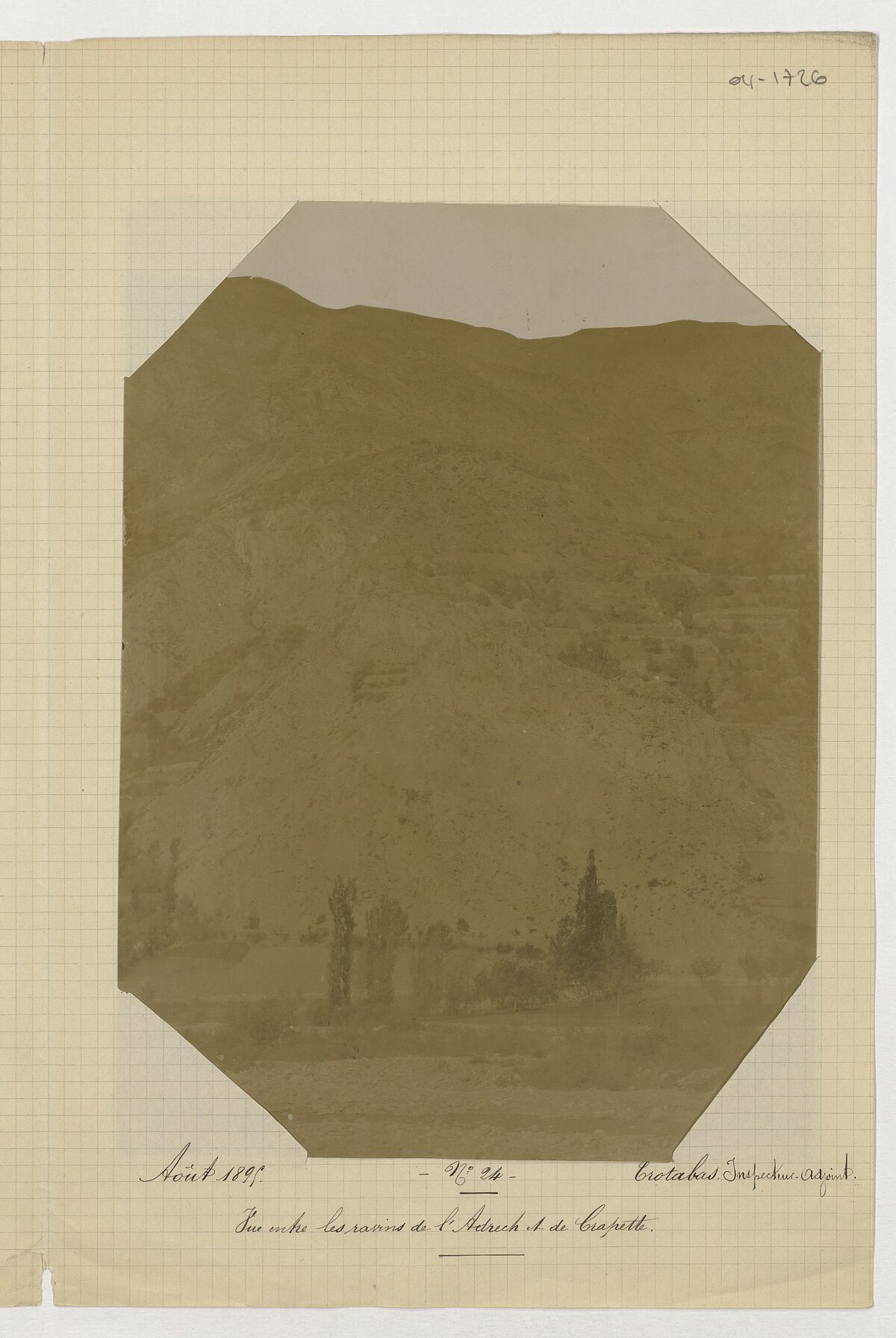 Ravins de l'Adrech et de Crapette (vue entre les deux ravins) / Trotabas