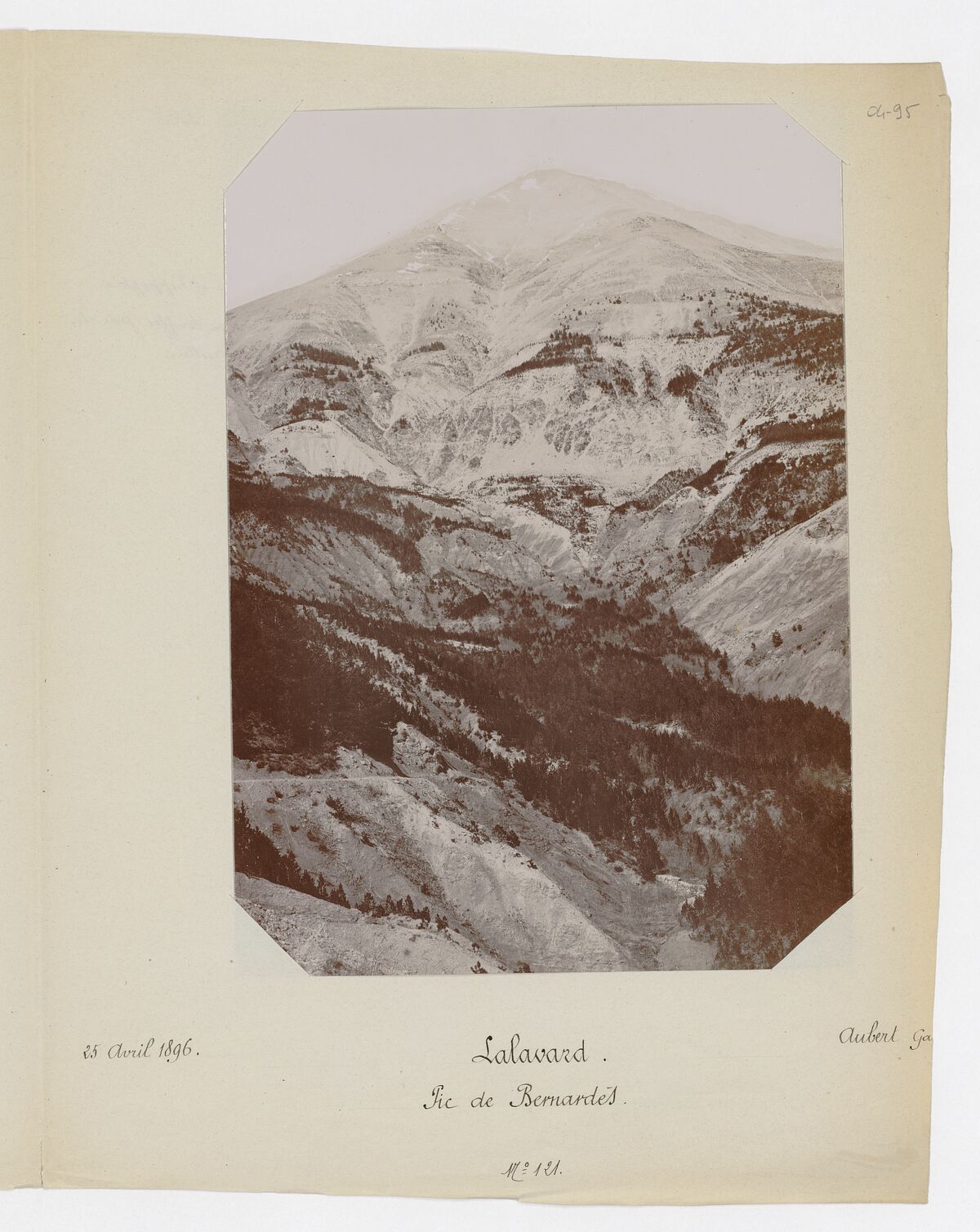 Lalavard, pic de Bernardès / Aubert
