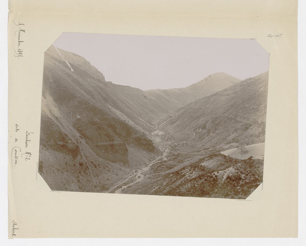 Ravin de Richelme, division n°2 dite de Cousson / Aubert