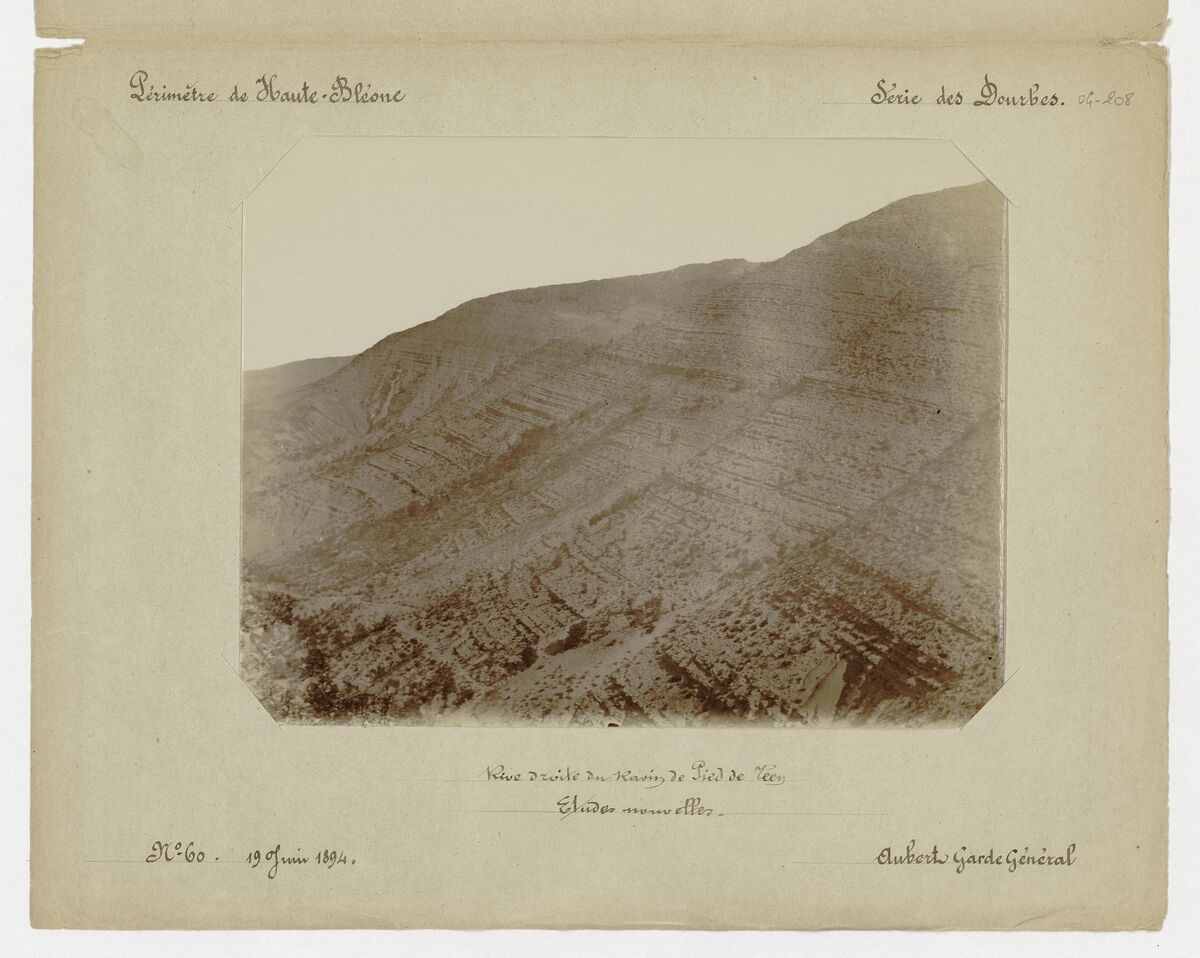 Ravin de pied de téen (rive droite) / Aubert