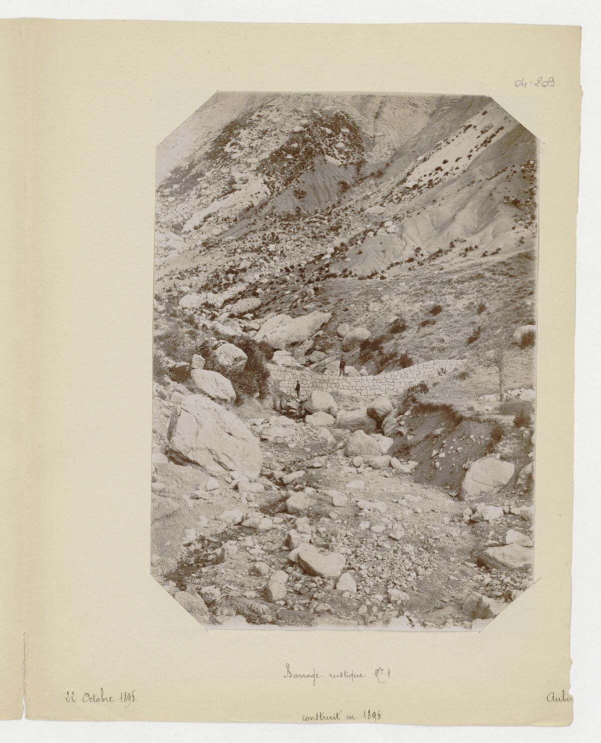 Barrage rustique / Aubert