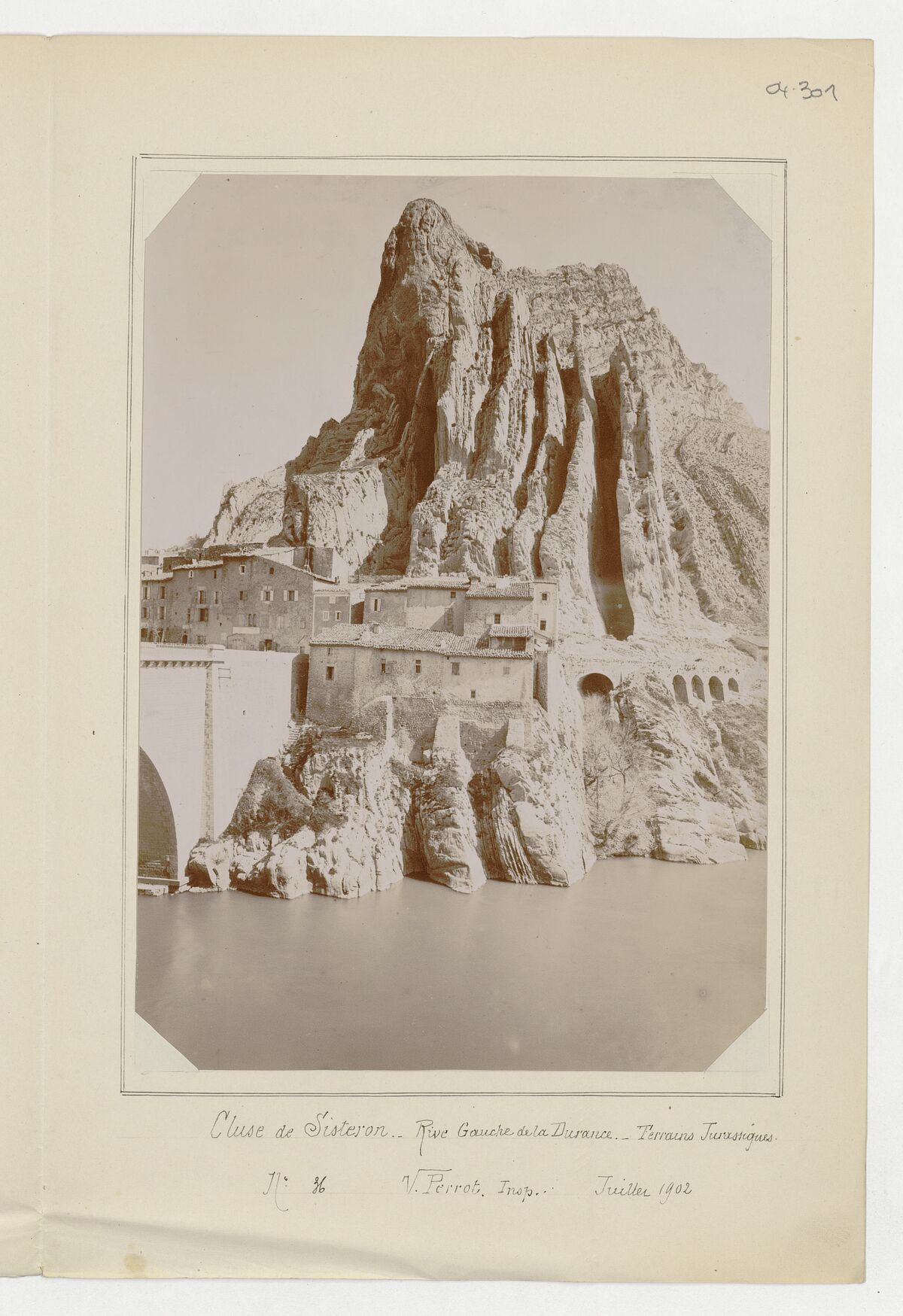 Cluse de Sisteron (rive gauche de la Durance) / Perrot