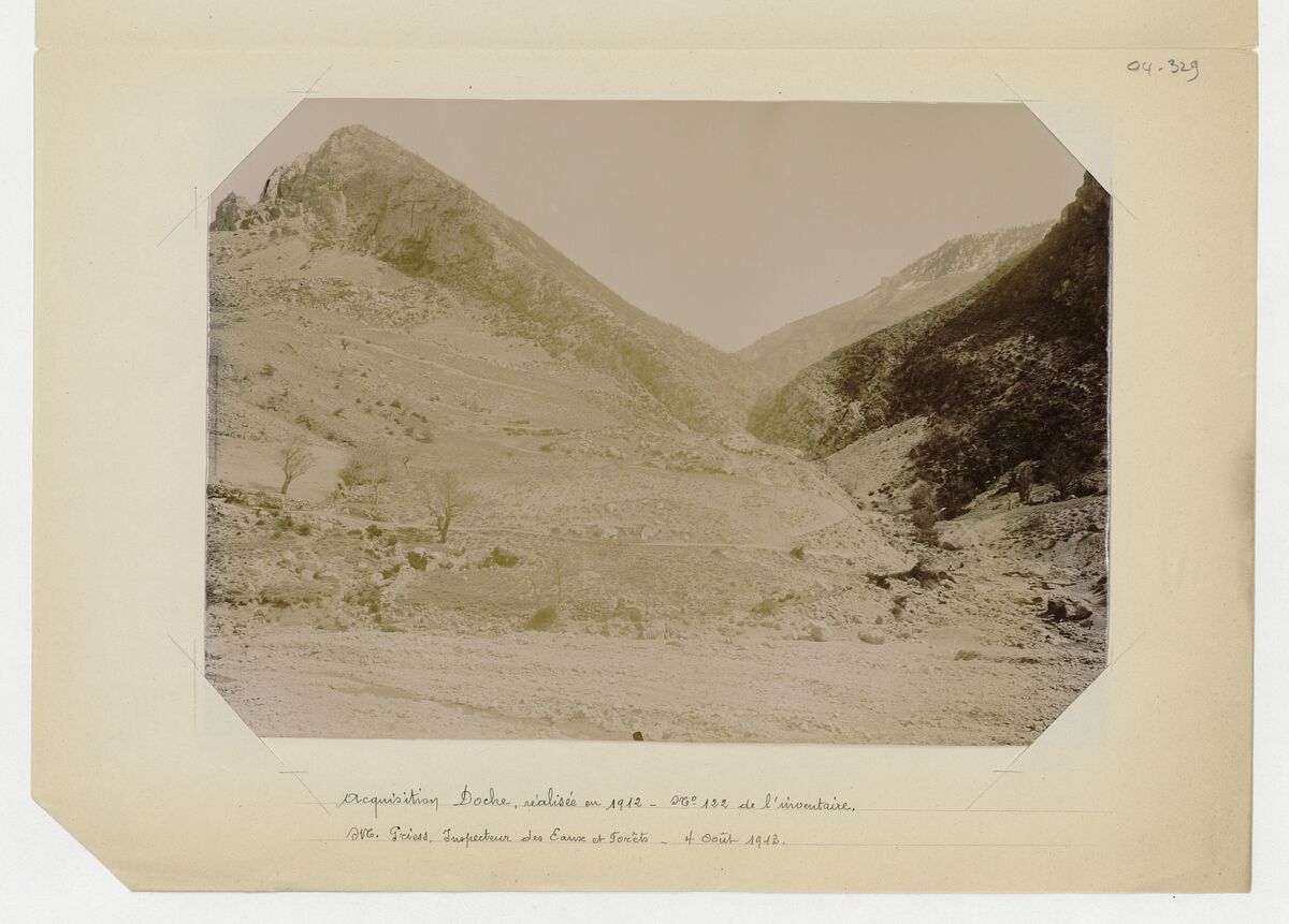 Acquisition Doche réalisée en 1913 / Griess