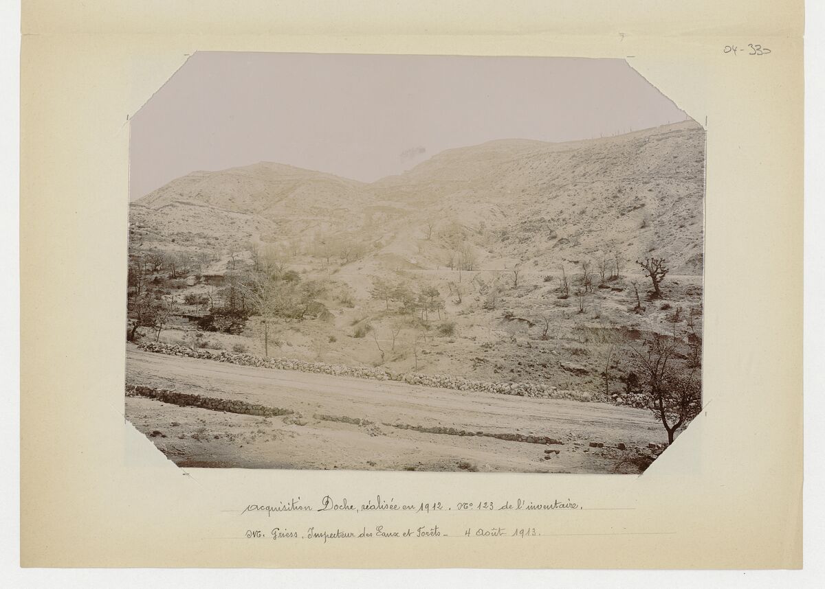 Acquisition Doche réalisée en 1914 / Griess