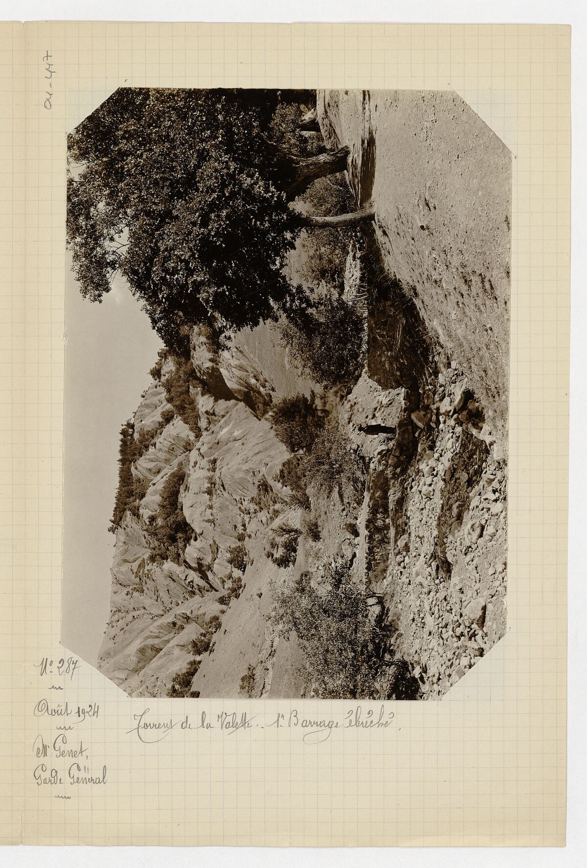 Torrent de la Valette (barrages ébréchés) / Genet