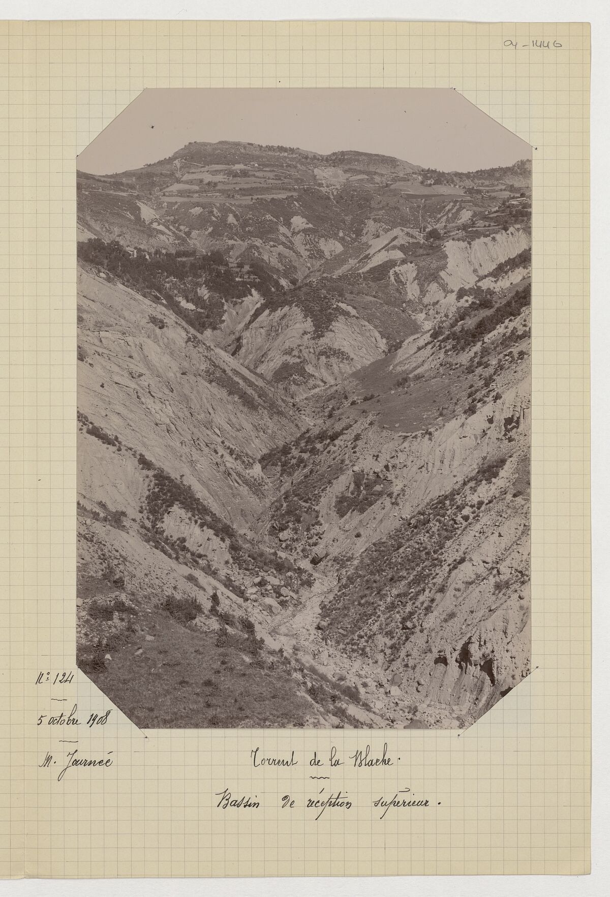 Torrent de la Blache (berge gauche, partie moyenne et petit Morgon) / Journée