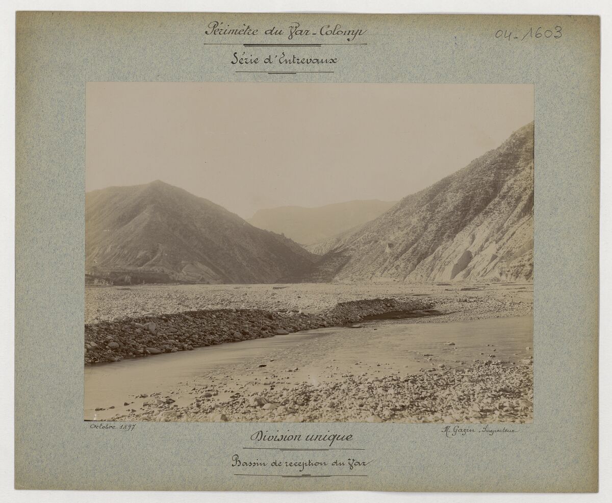 Rivière du Var (bassin de réception) / Gazin