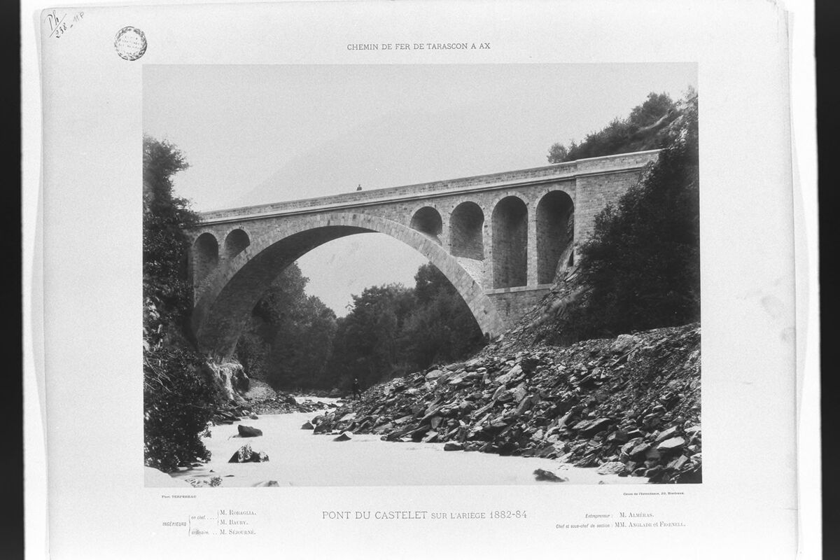 Chemin de fer de Tarascon à Ax / Terpereau, photogr.