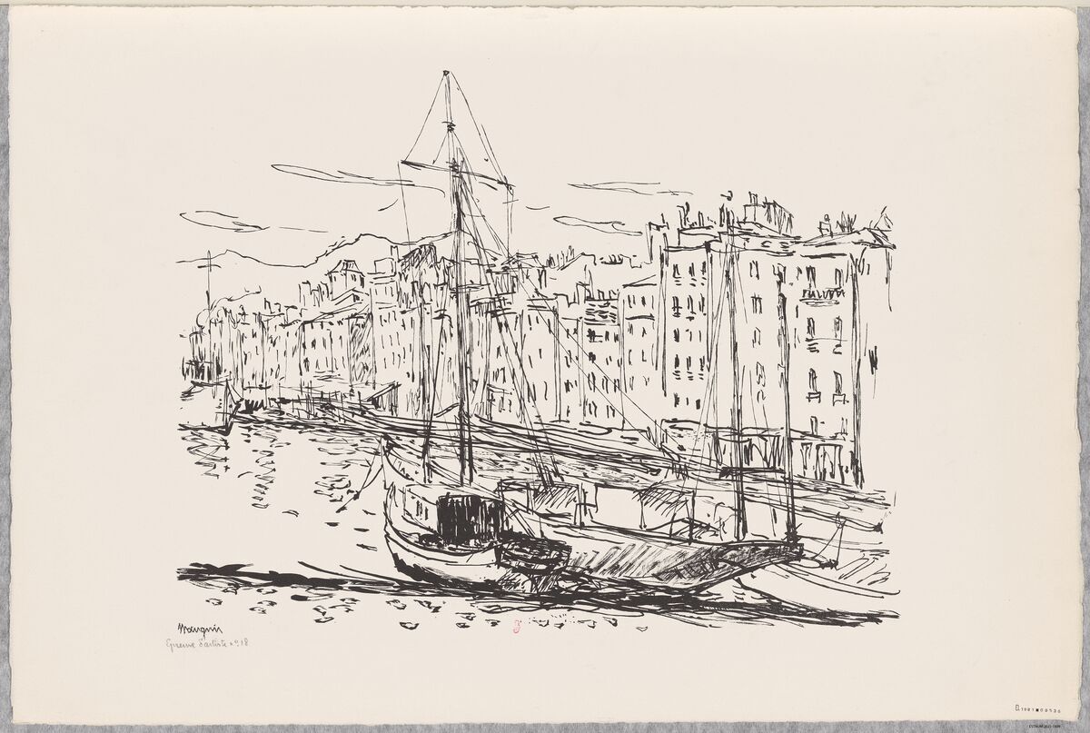 [Saint-Tropez] : [estampe] / Manguin