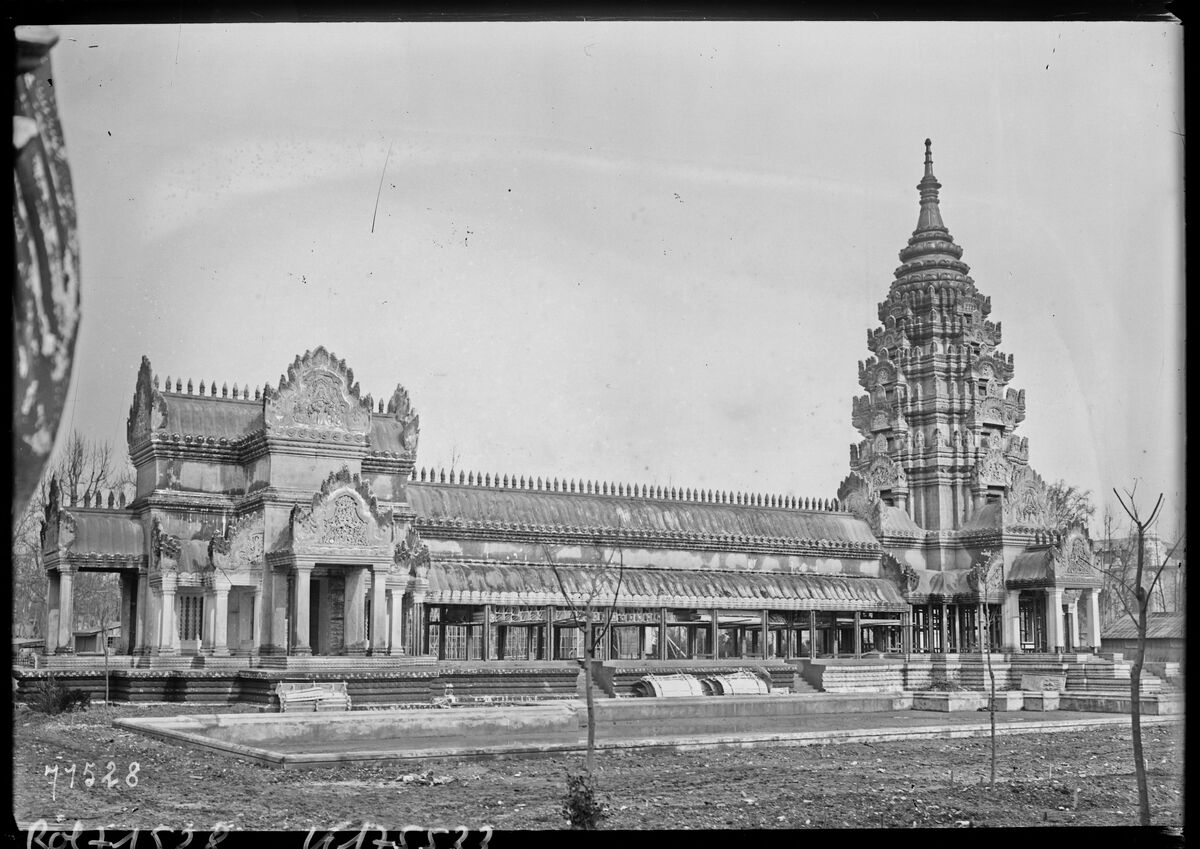 24-1-22, Marseille, exposition coloniale, [pavillon de l']Indo-Chine : [photographie de presse] / [Agence Rol]