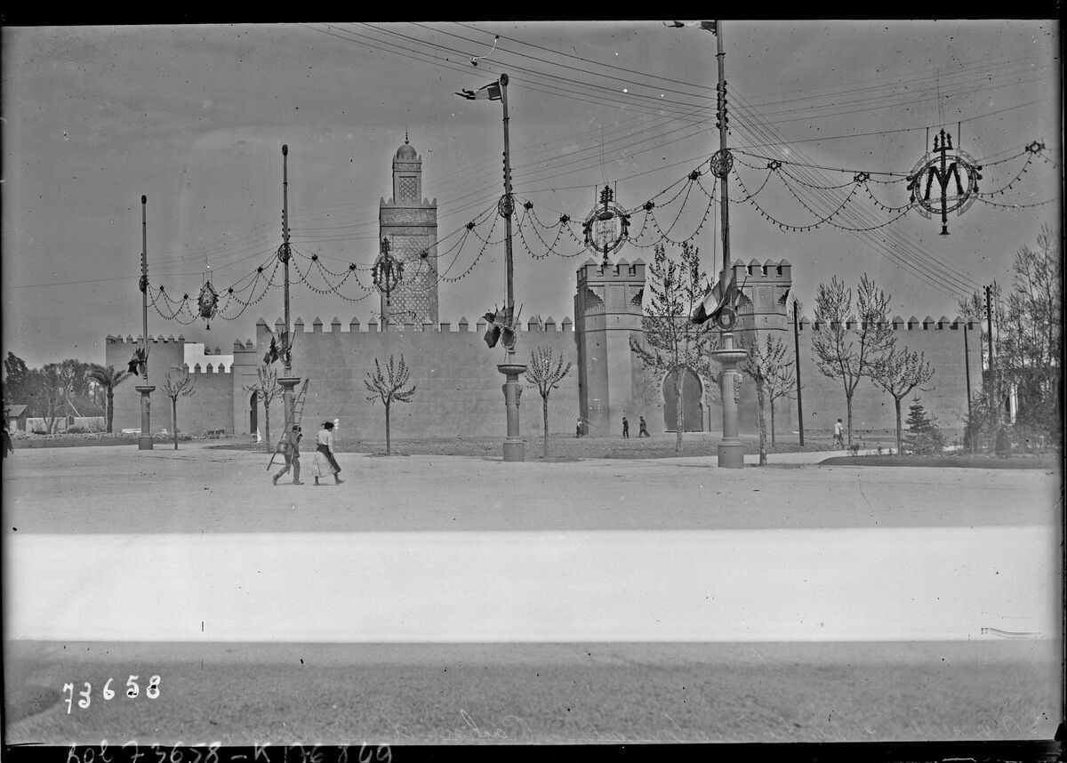 Marseille, exposition coloniale, palais du Maroc : [photographie de presse] / [Agence Rol]