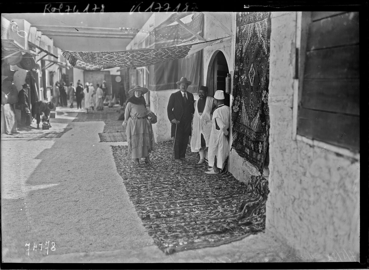 7/5/22, Marseille, exposition coloniale, village tunisien, : [photographie de presse] / [Agence Rol]
