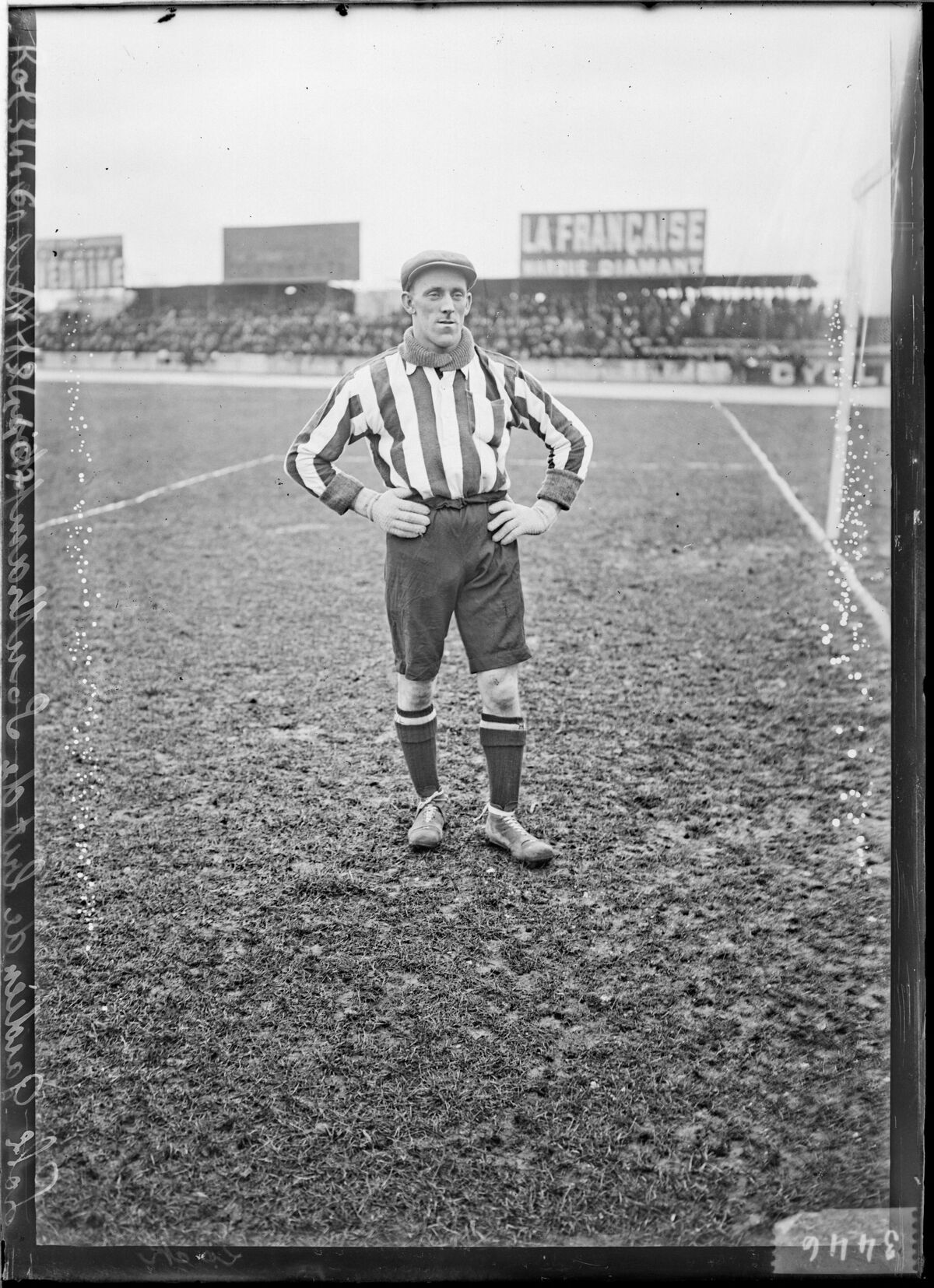 Lock, gardien de but de Southampton, 21 mars 1909 [football] : [photographie de presse] / [Agence Rol]