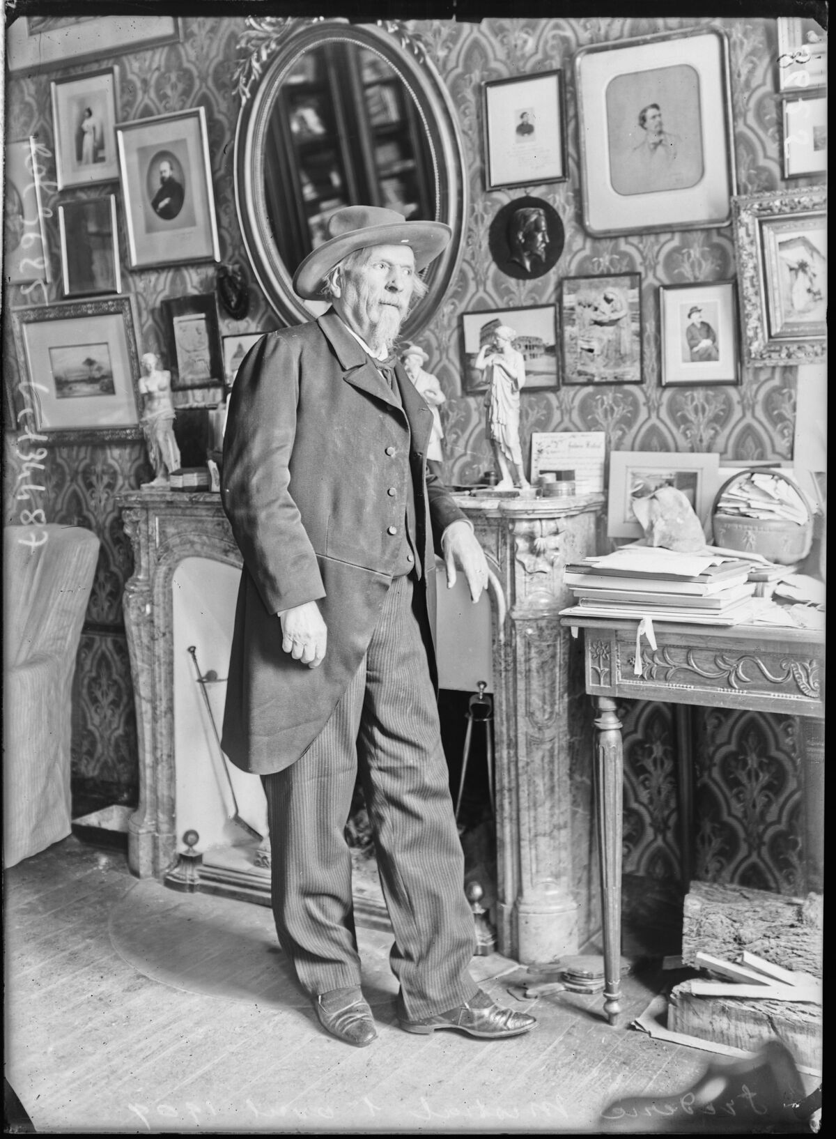 Frédéric Mistral, 1er avril 1909 : [photographie de presse] / [Agence Rol]