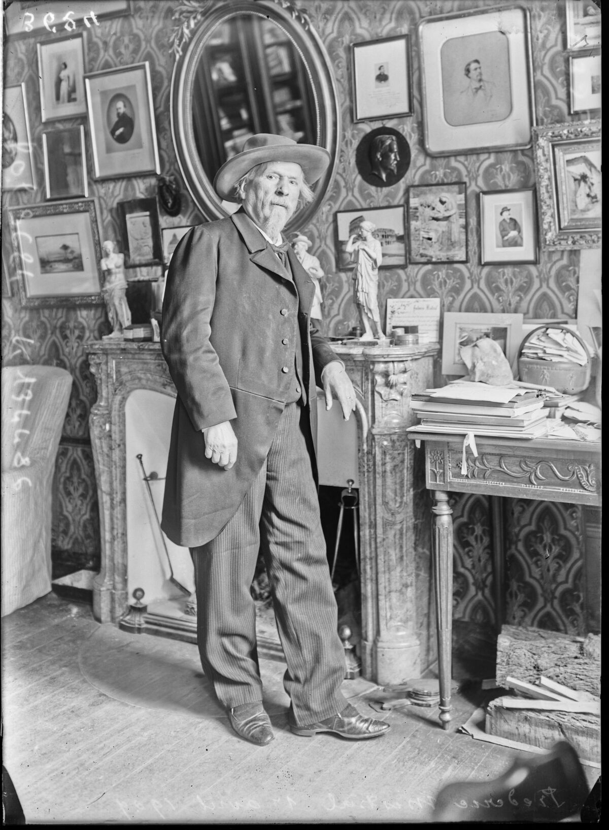 Frédéric Mistral, 1er avril 1909 : [photographie de presse] / [Agence Rol]