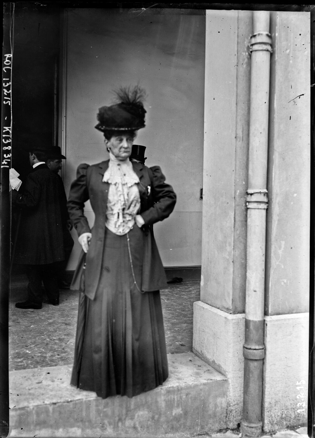 Marquise de Castellane [inauguration du Foyer maternel de Villepinte, établi dans l'ancien couvent des Picpuciens à Villepinte, le 19 juillet 1908] : [photographie de presse] / [Agence Rol]