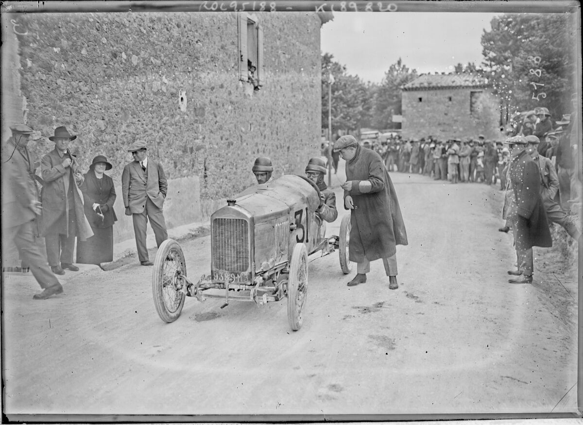 Mont Ventoux, 7-9-24, Berthe sur X [cyclecar, catégorie 750 cm3] : [photographie de presse] / [Agence Rol]