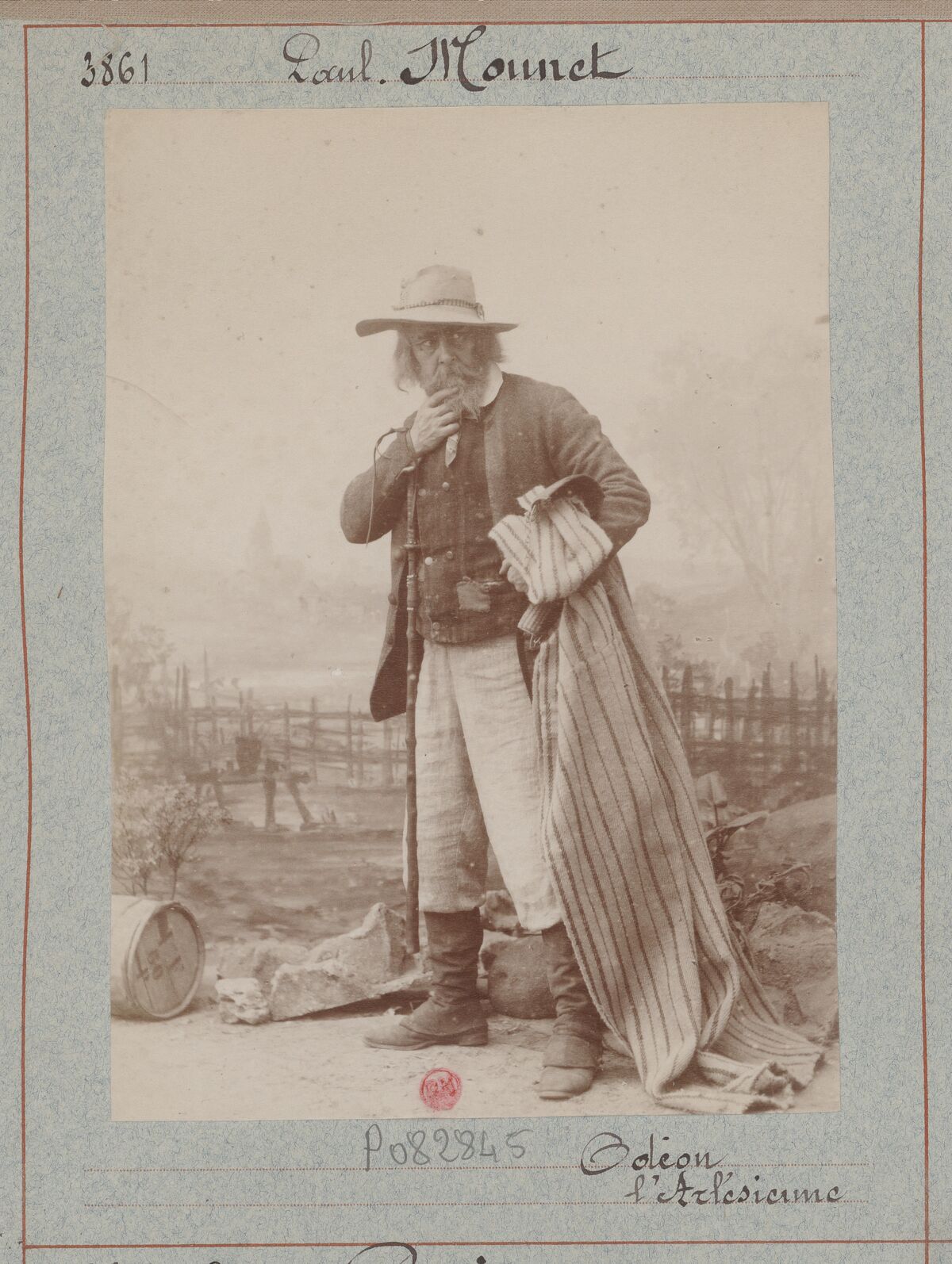 Paul Mounet. Odéon. L'Arlésienne : [photographie, tirage de démonstration] / [Atelier Nadar]