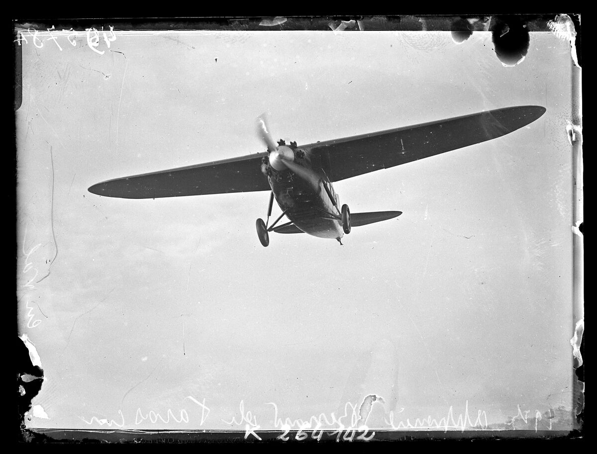Avion Bernard, piloté par Tarascon, 1927 : [photographie de presse] / [Agence Meurisse]