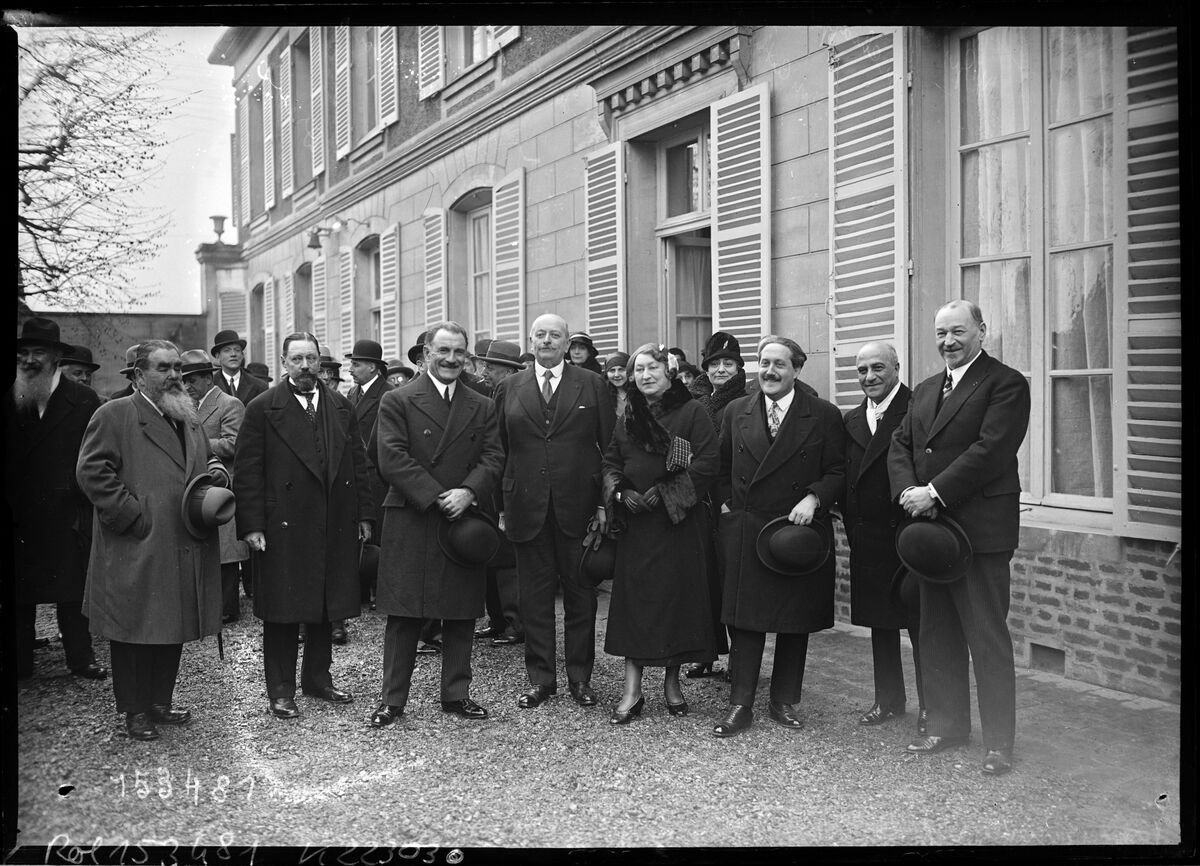 Inauguration de l'annexe de la maison de santé des gardiens de la paix : [photographie de presse] / [Agence Rol]