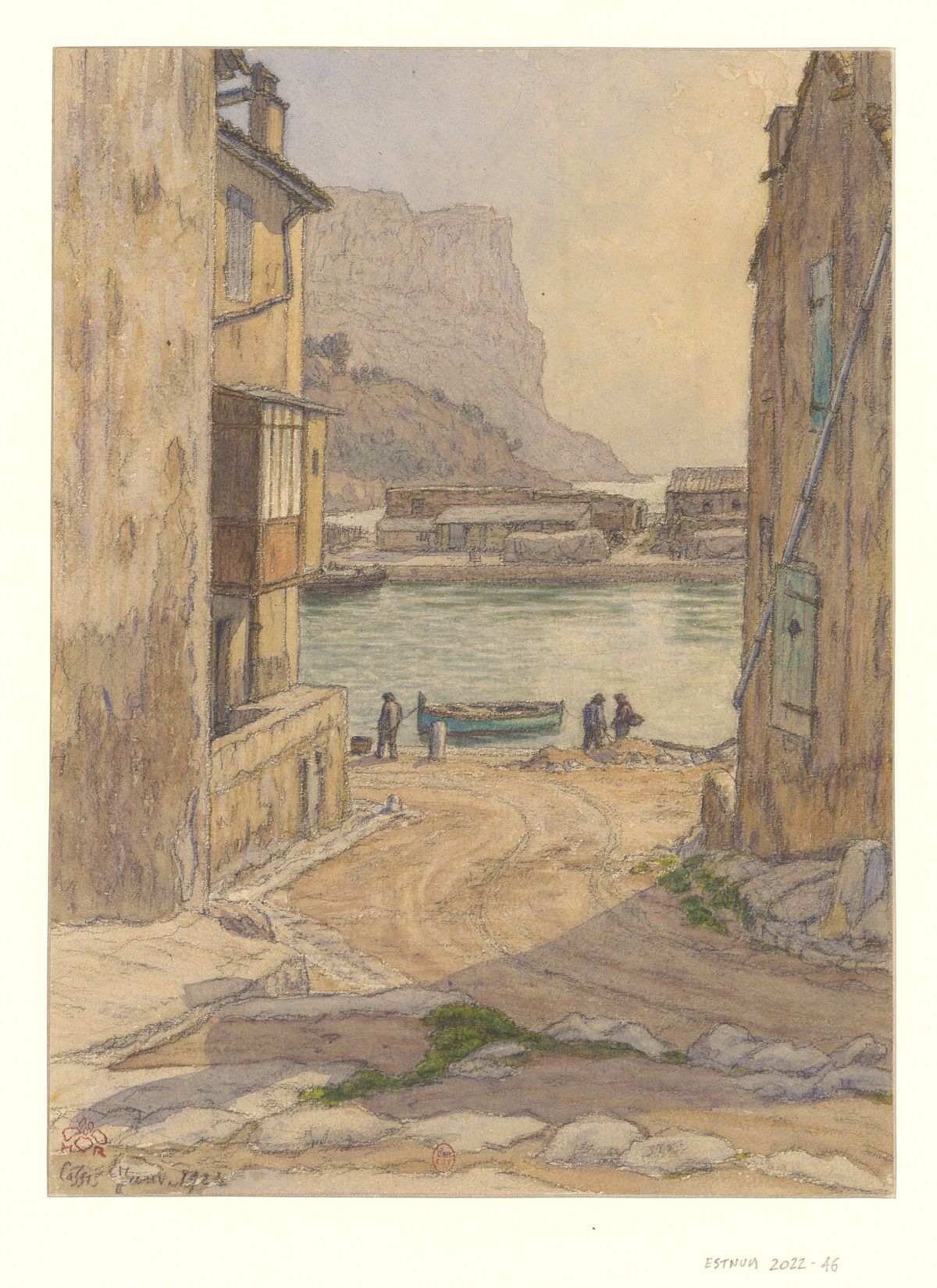 Cassis : [dessin] / HR [Henri Rivière] [monogr.]