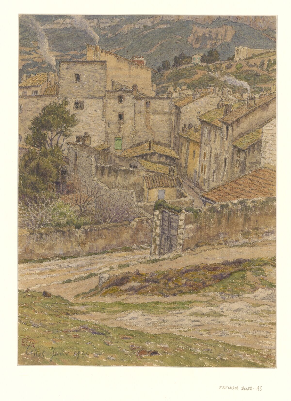 Cassis : [dessin] / HR [Henri Rivière] [monogr.]