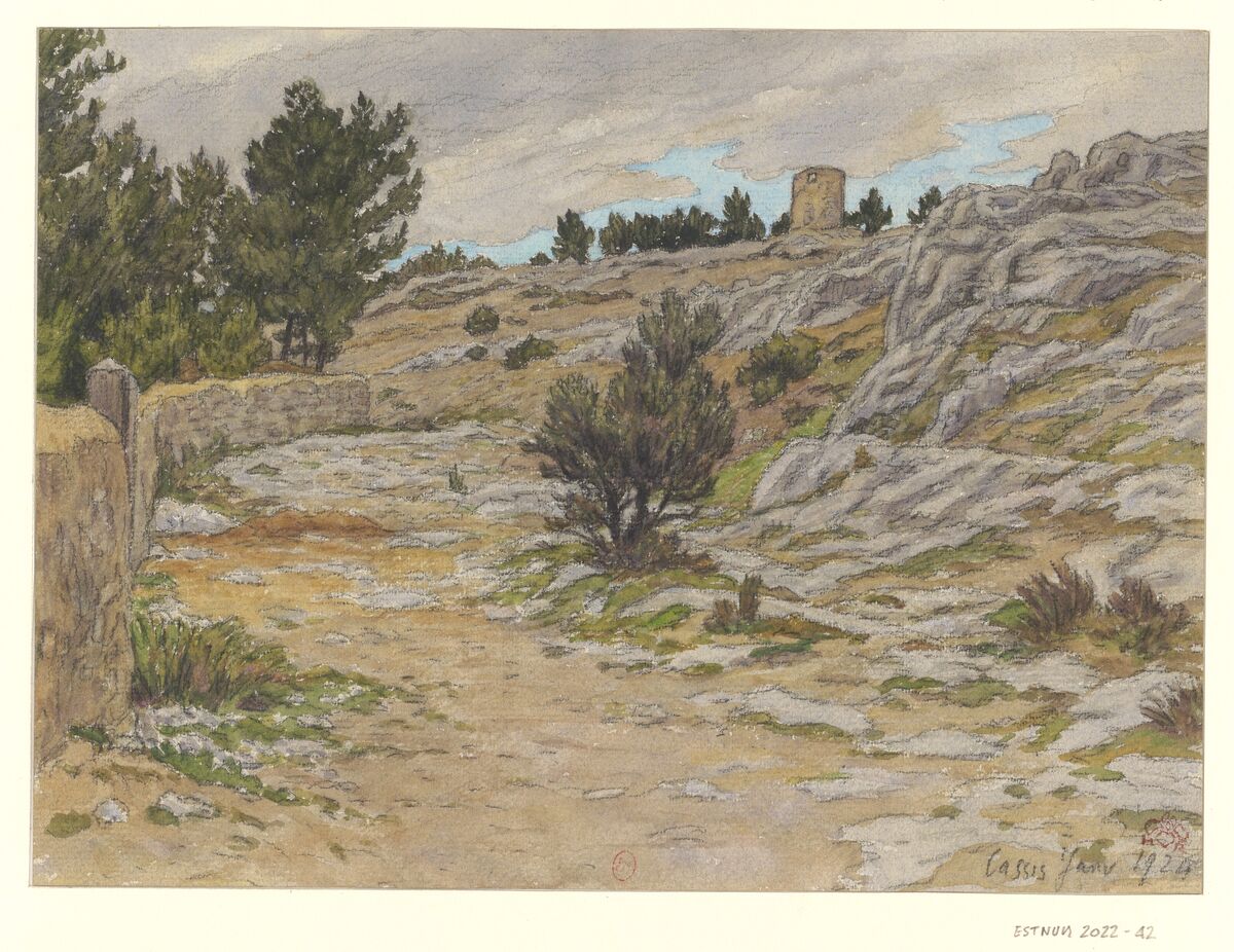 Cassis : [dessin] / HR [Henri Rivière] [monogr.]