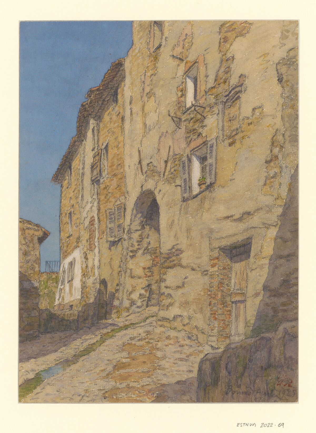 Bormes : [dessin] / HR [Henri Rivière] [monogr.]