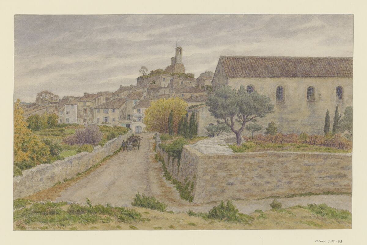 Lourmarin : [dessin] / HR [Henri Rivière] [monogr.]