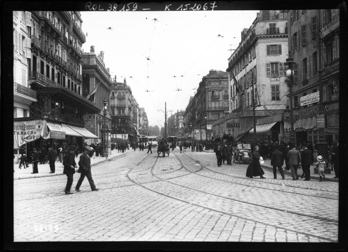 Marseille, la Canebière : [photographie de presse] / [Agence Rol]