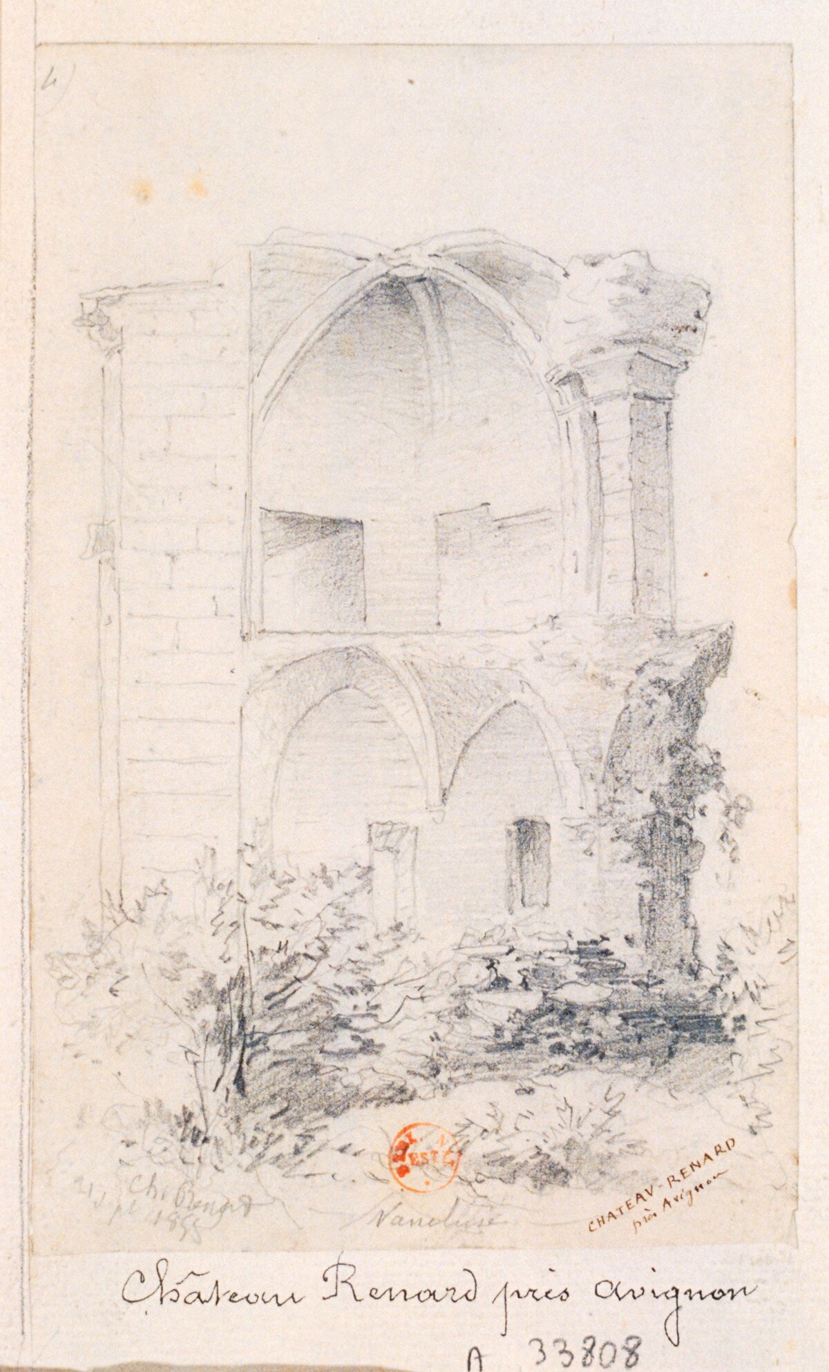 Château-Renard près Avignon : [dessin]