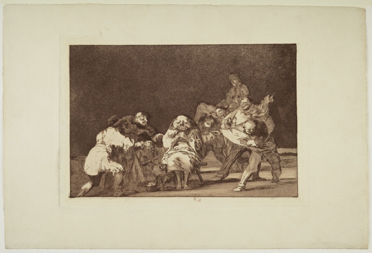 [Los Proverbios]. [17], [La lealtad] : [estampe] / [Goya]